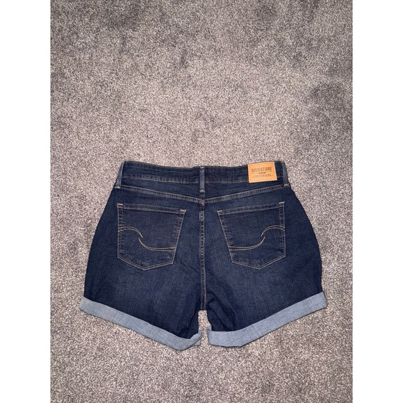 Levi's‎ Women's Dark Blue Jean Shorts - Picture 5 of 10